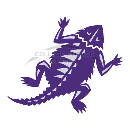 Homemade TCU Horned Frogs Iron-on Transfers (Wall Stickers)NO.6432